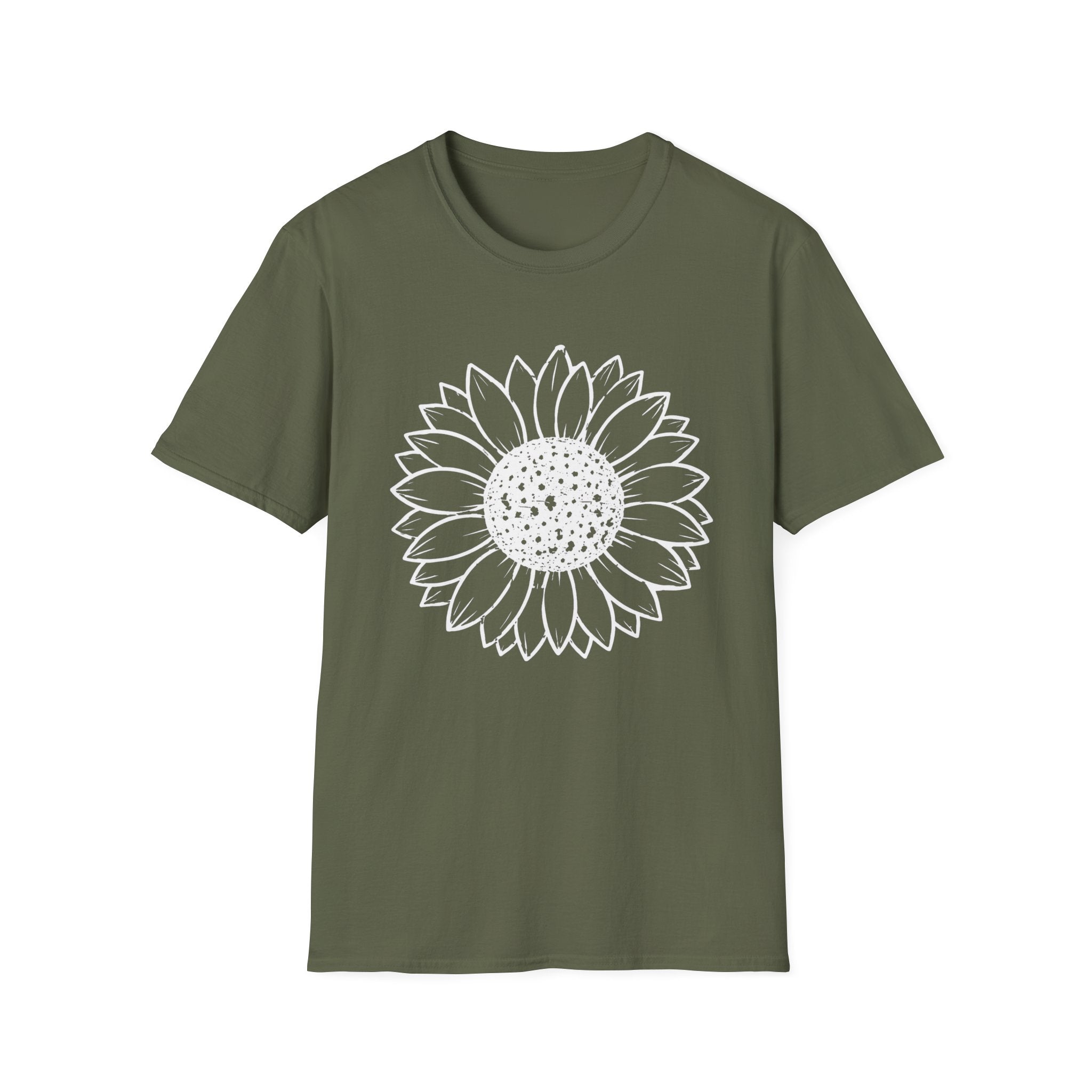 Minimal Sunflower T-Shirt