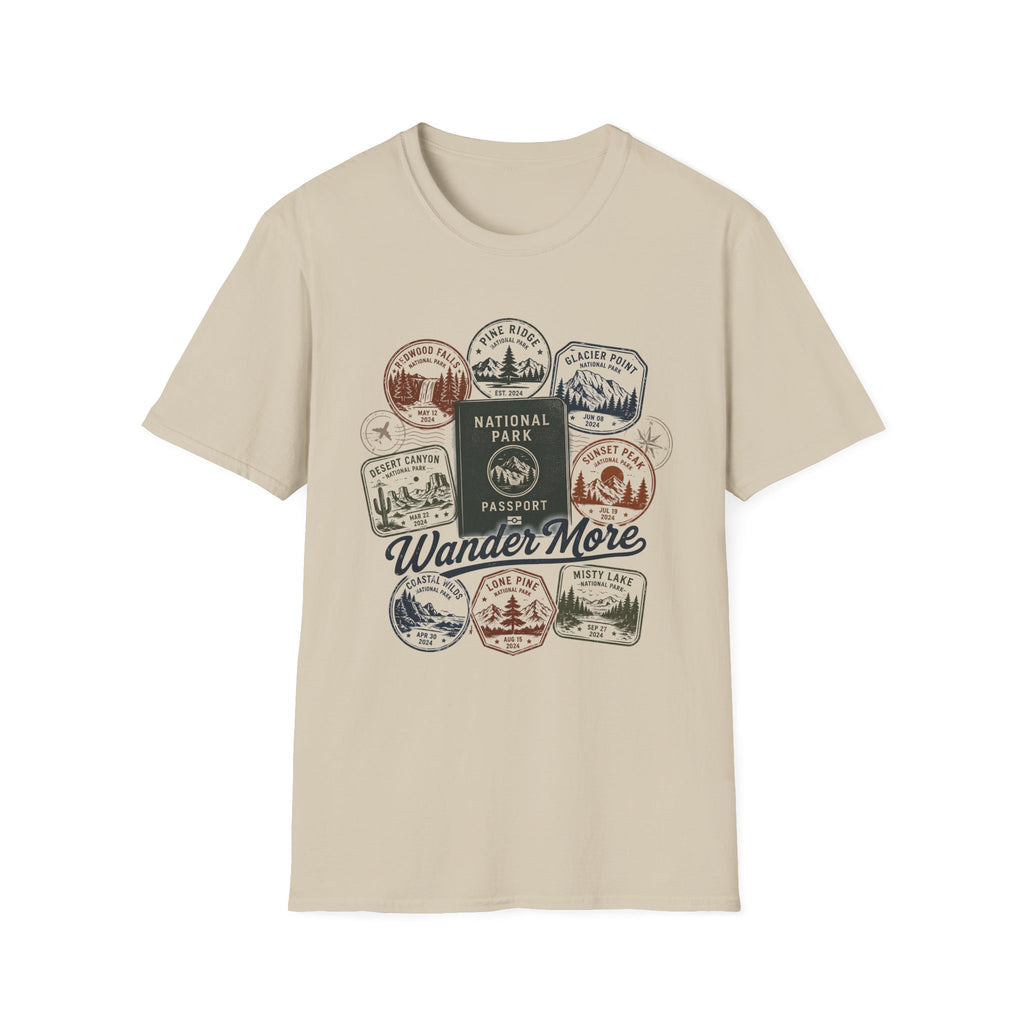 Wander More Nature Passport T-Shirt