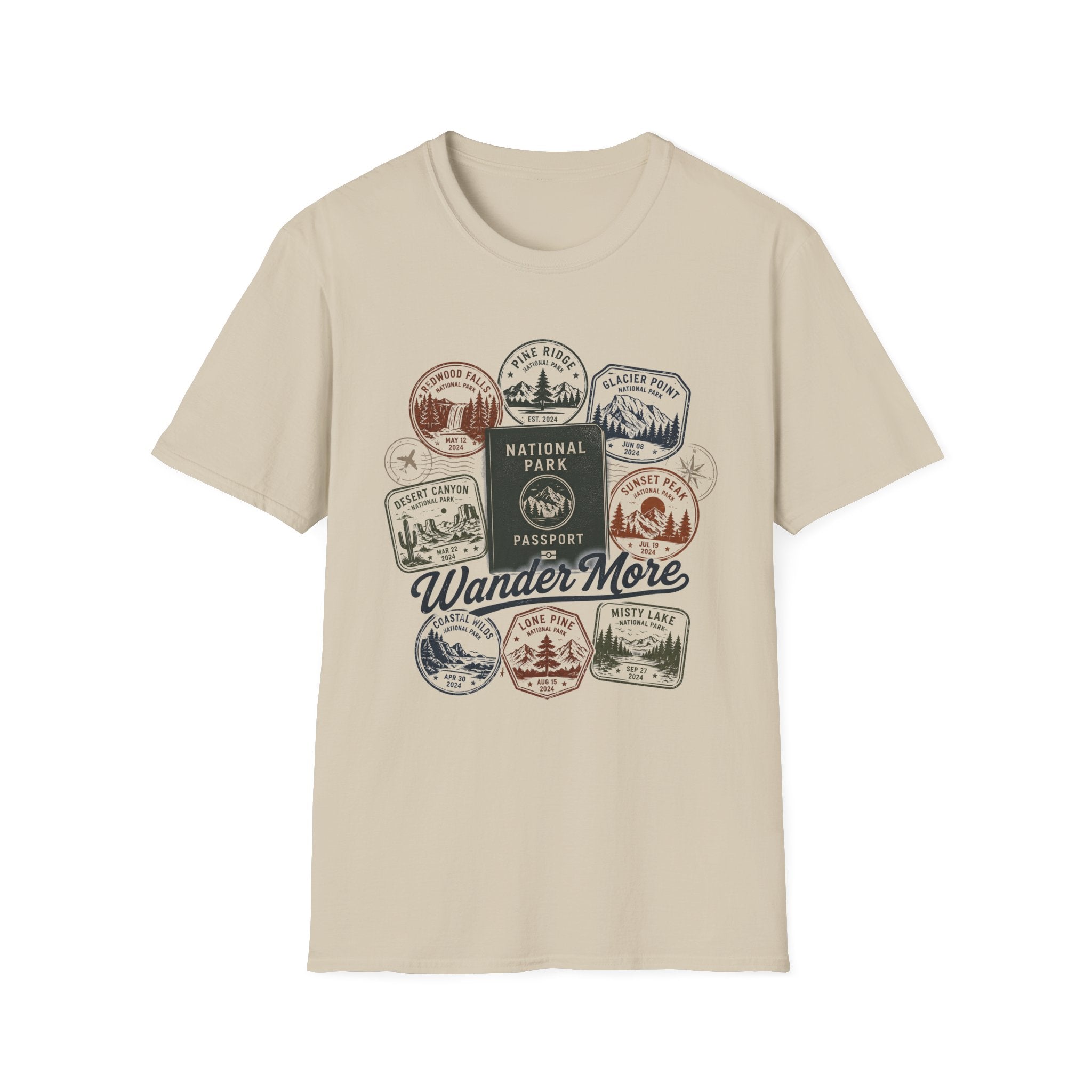 Wander More Nature Passport T-Shirt