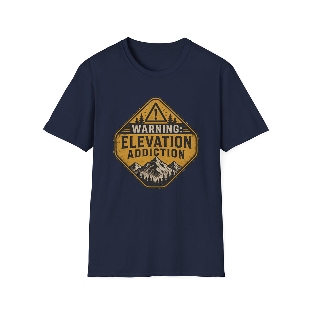 WARNING: ELEVATION ADDICTION T-Shirt
