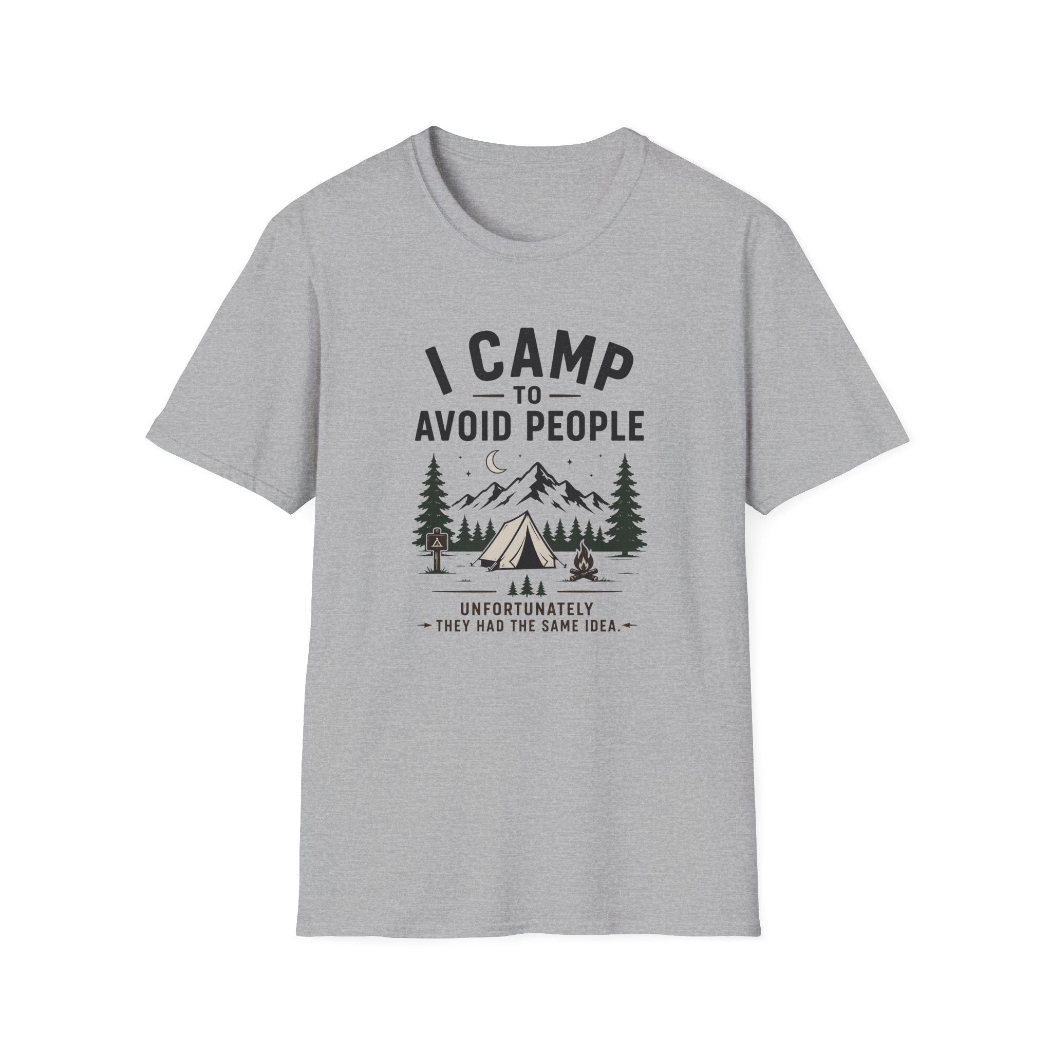I Camp To Avoid People T-Shirt