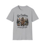 Go Explore Worst Case Scenario A Bear Kills You T-Shirt