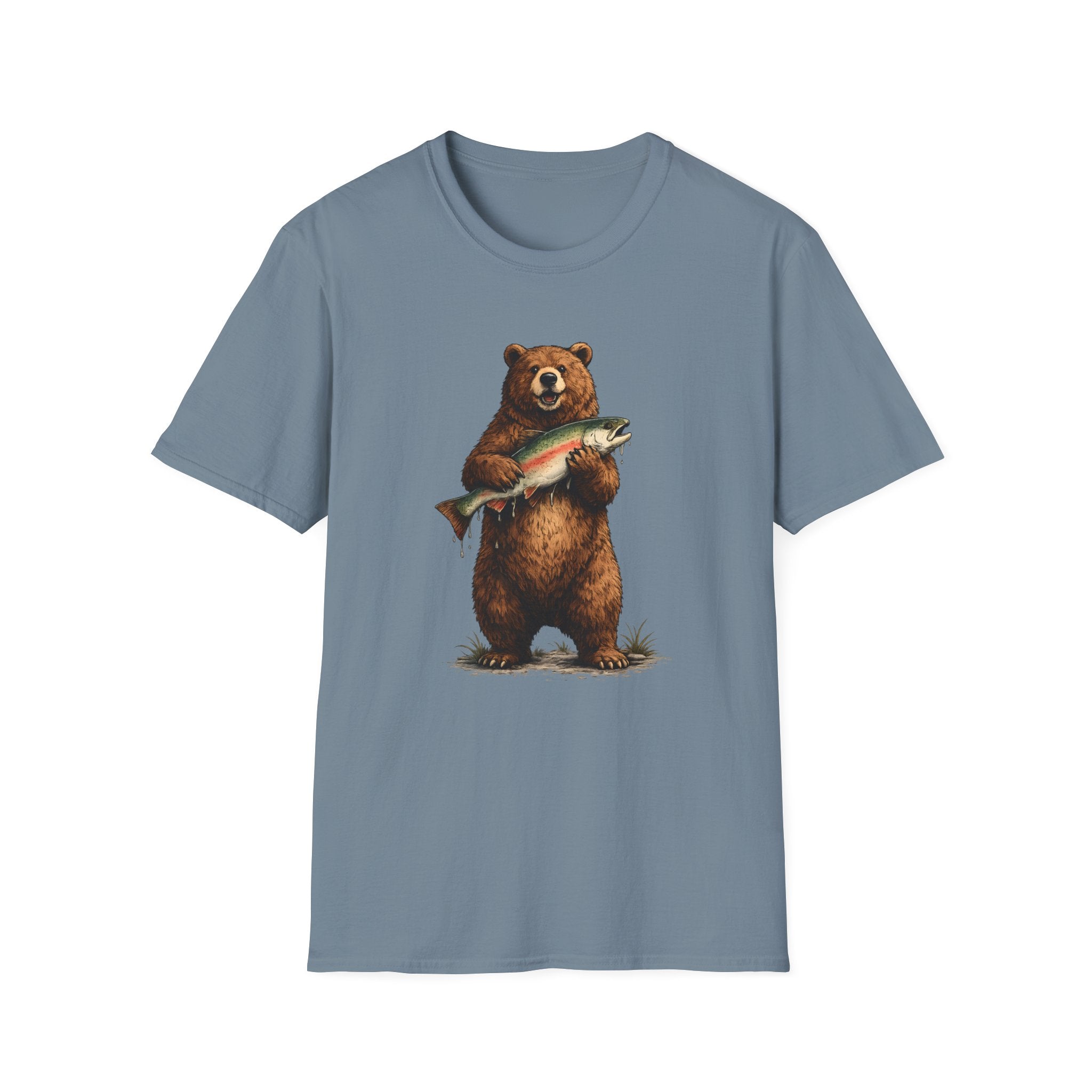 Salmon Bear T-Shirt