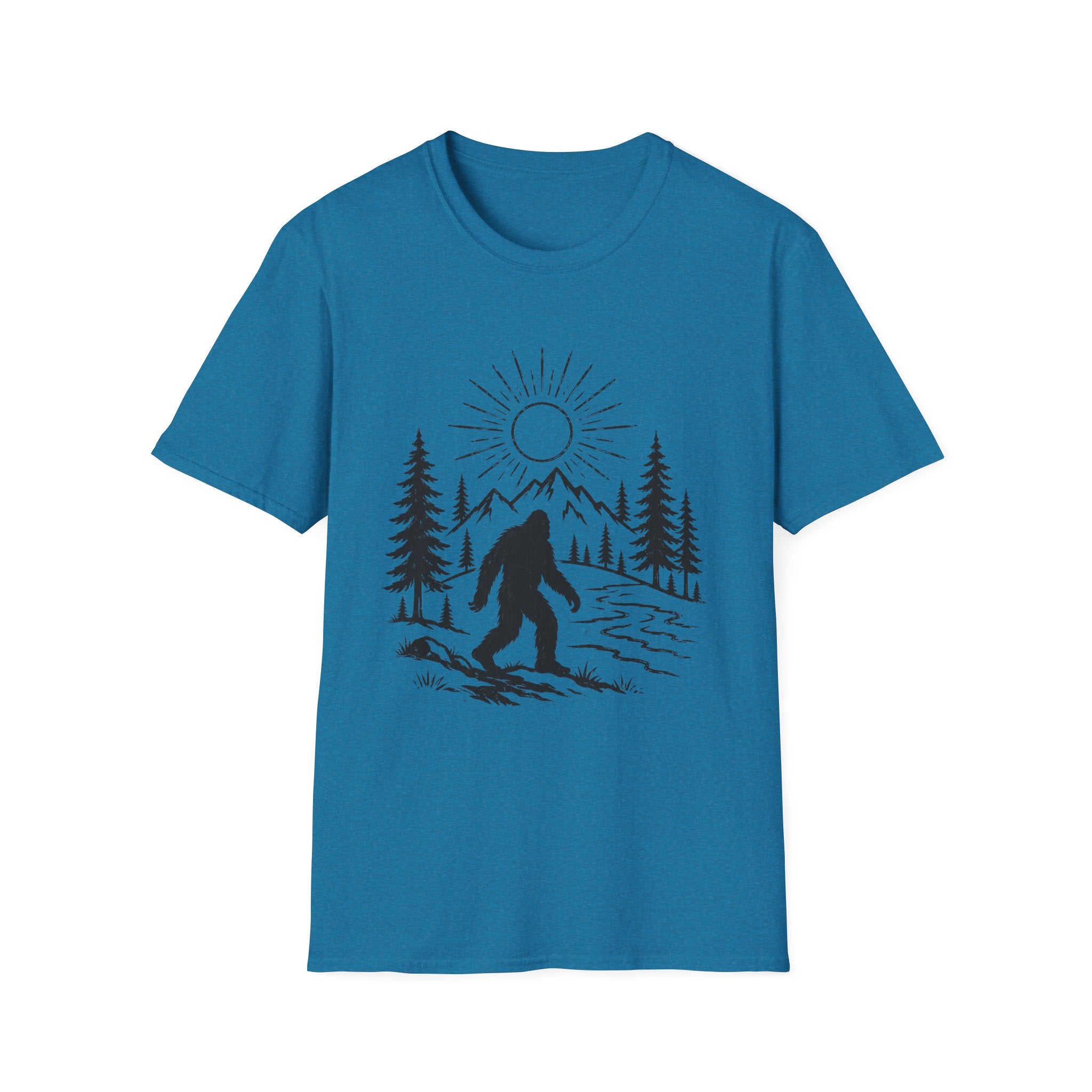 Sasquatch Forest Sunrise T-Shirt