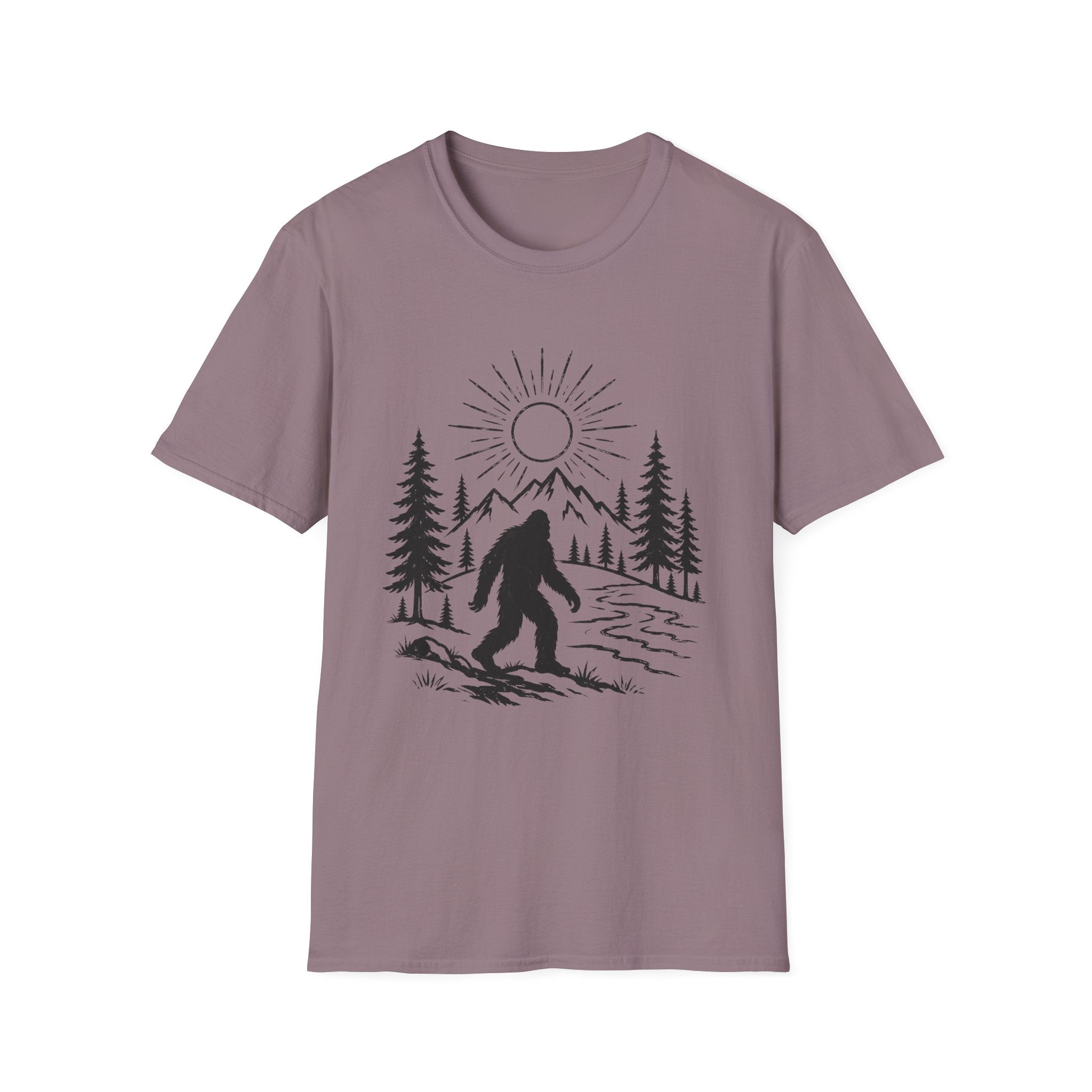 Sasquatch Forest Sunrise T-Shirt