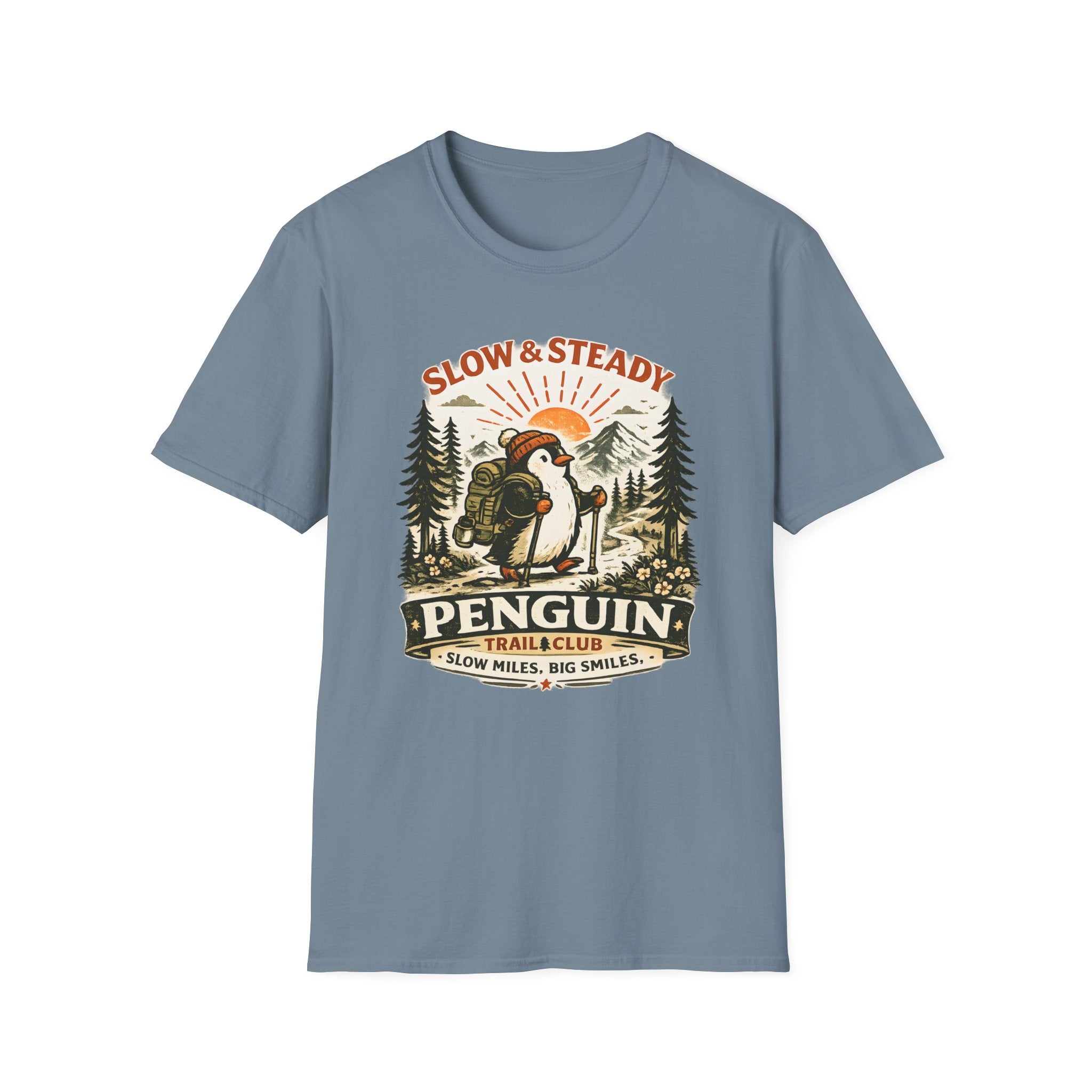 Slow And Steady Penguin T-Shirt