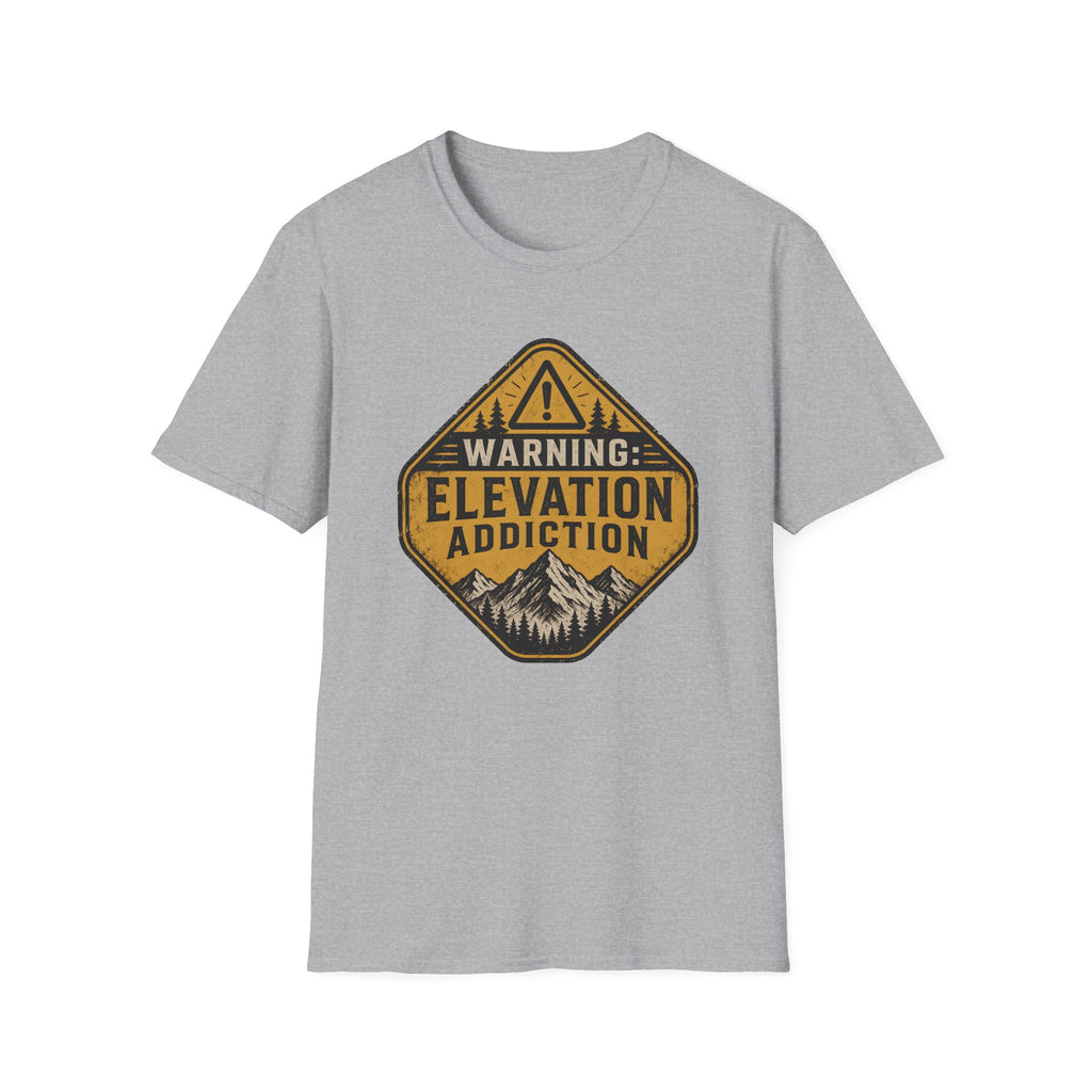 WARNING: ELEVATION ADDICTION T-Shirt