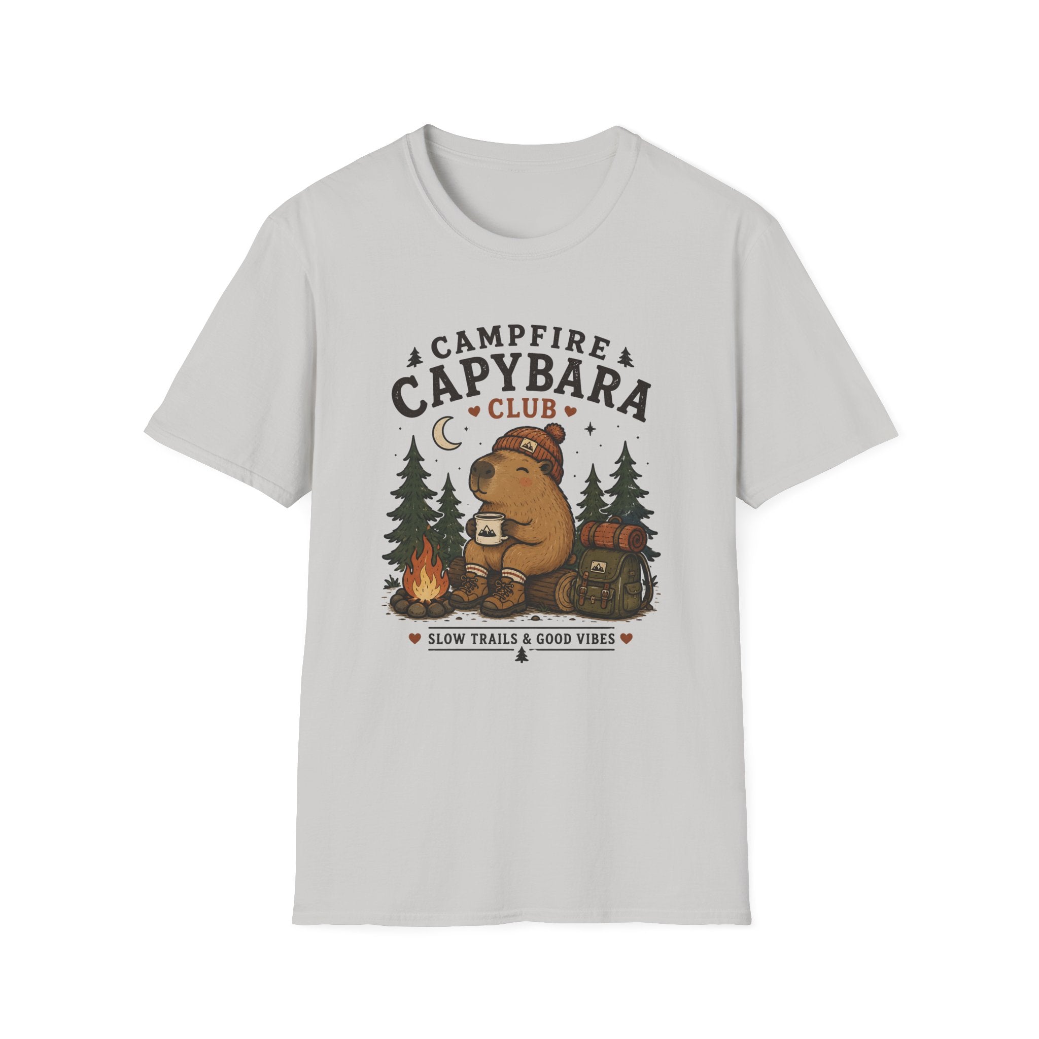 Campfire Capybara T-Shirt
