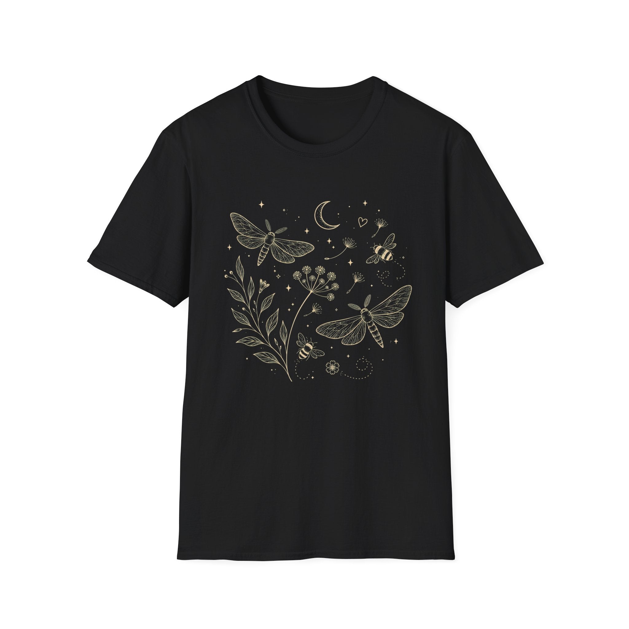 Floral Night Sky T-Shirt