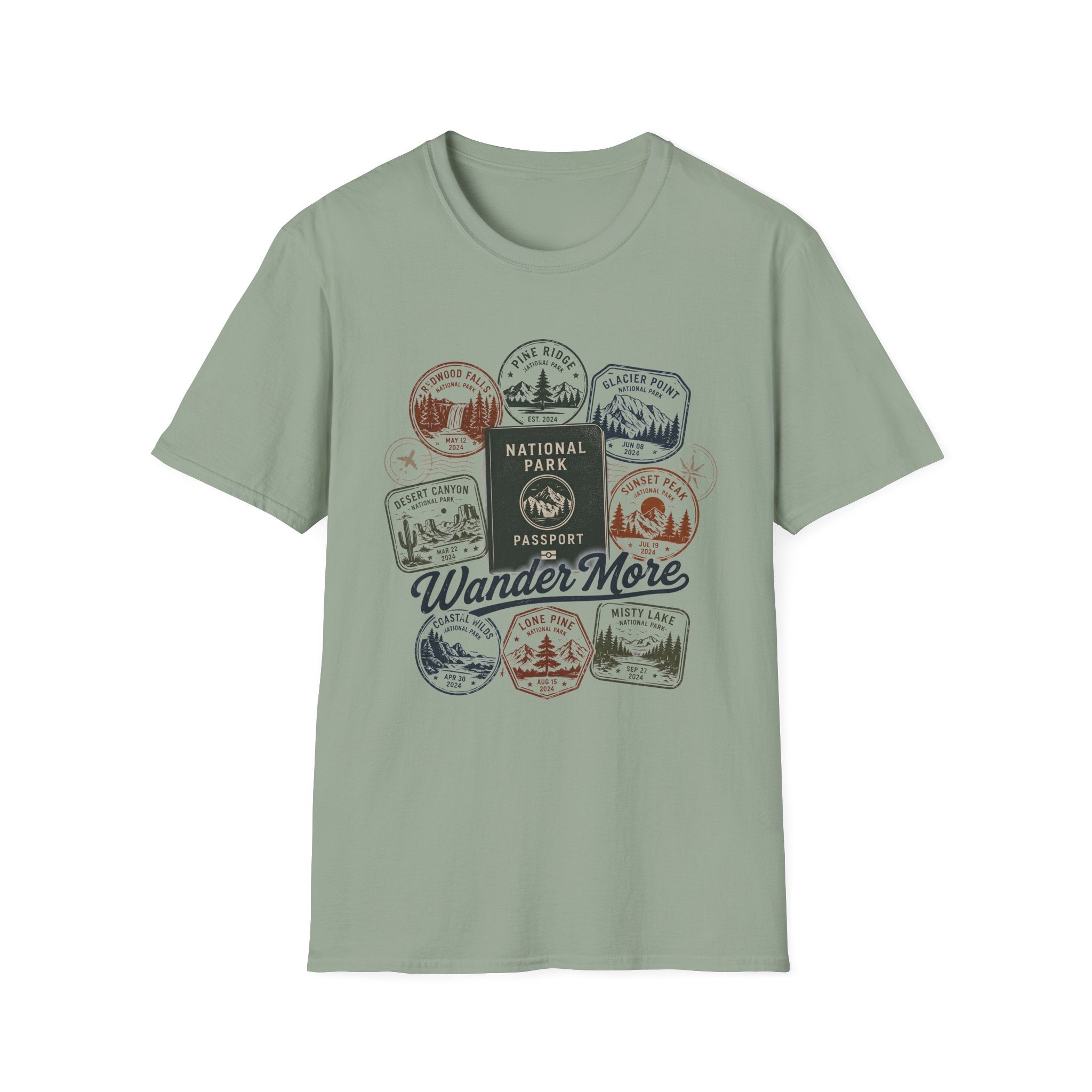 Wander More Nature Passport T-Shirt