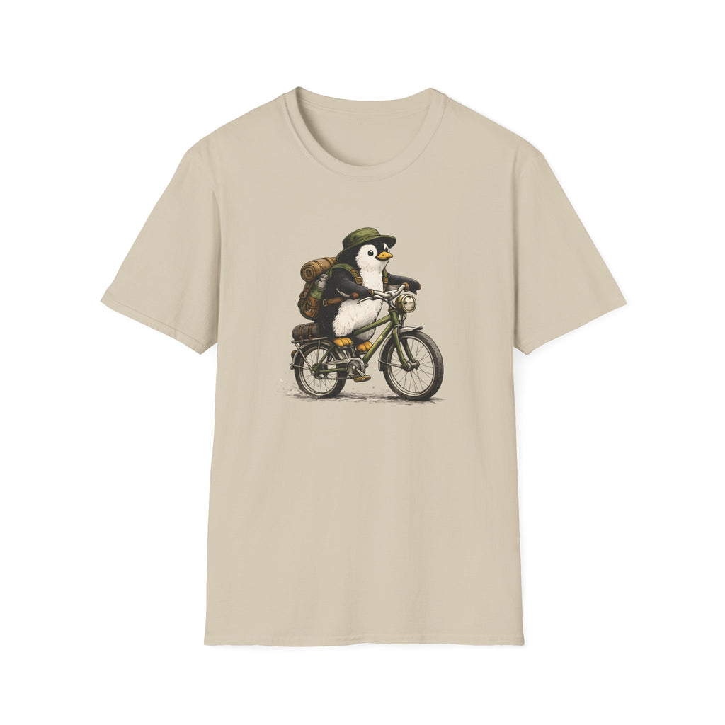 Bicycle Adventure Penguin T-Shirt