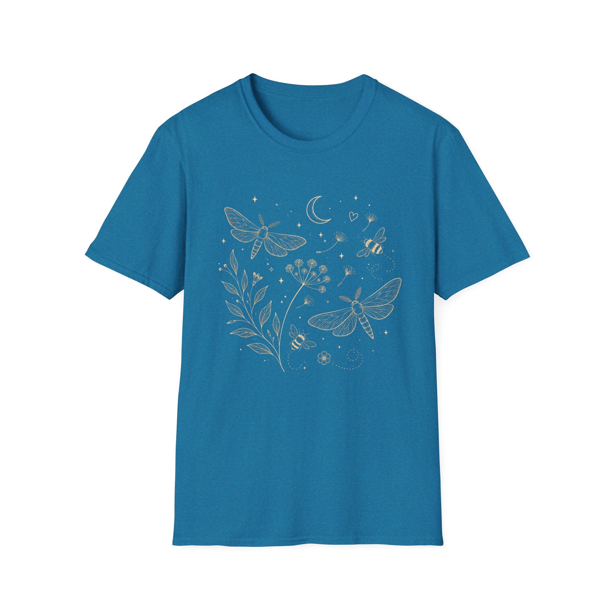 Floral Night Sky T-Shirt