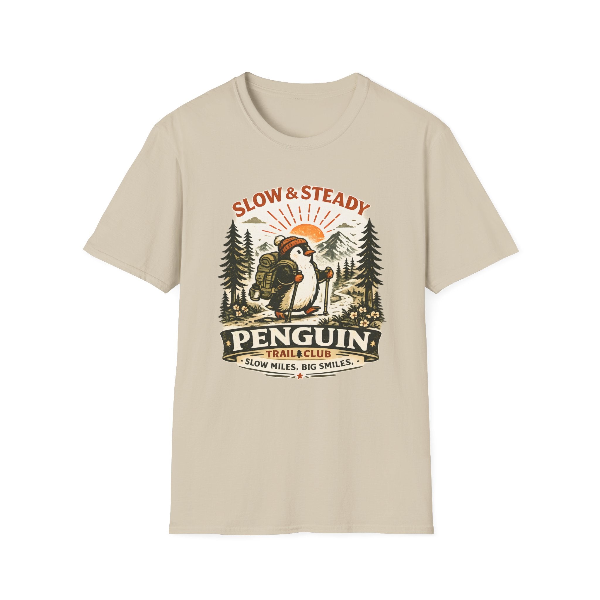Slow And Steady Penguin T-Shirt
