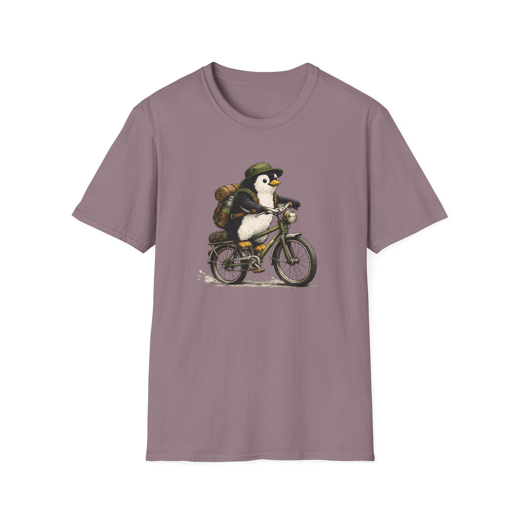 Bicycle Adventure Penguin T-Shirt