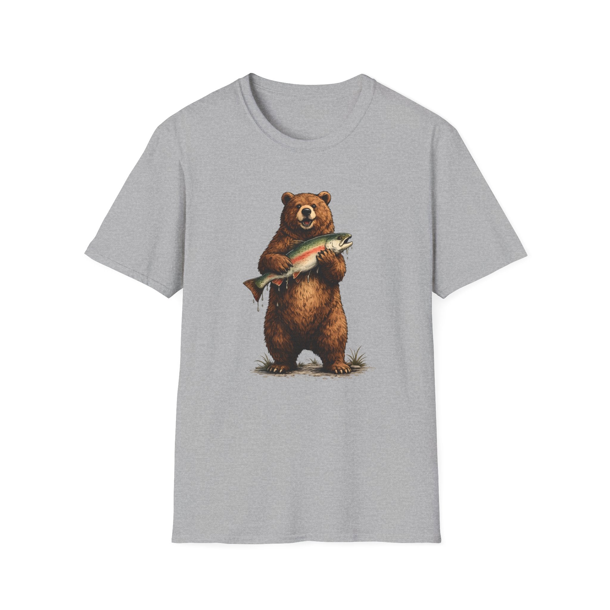 Salmon Bear T-Shirt