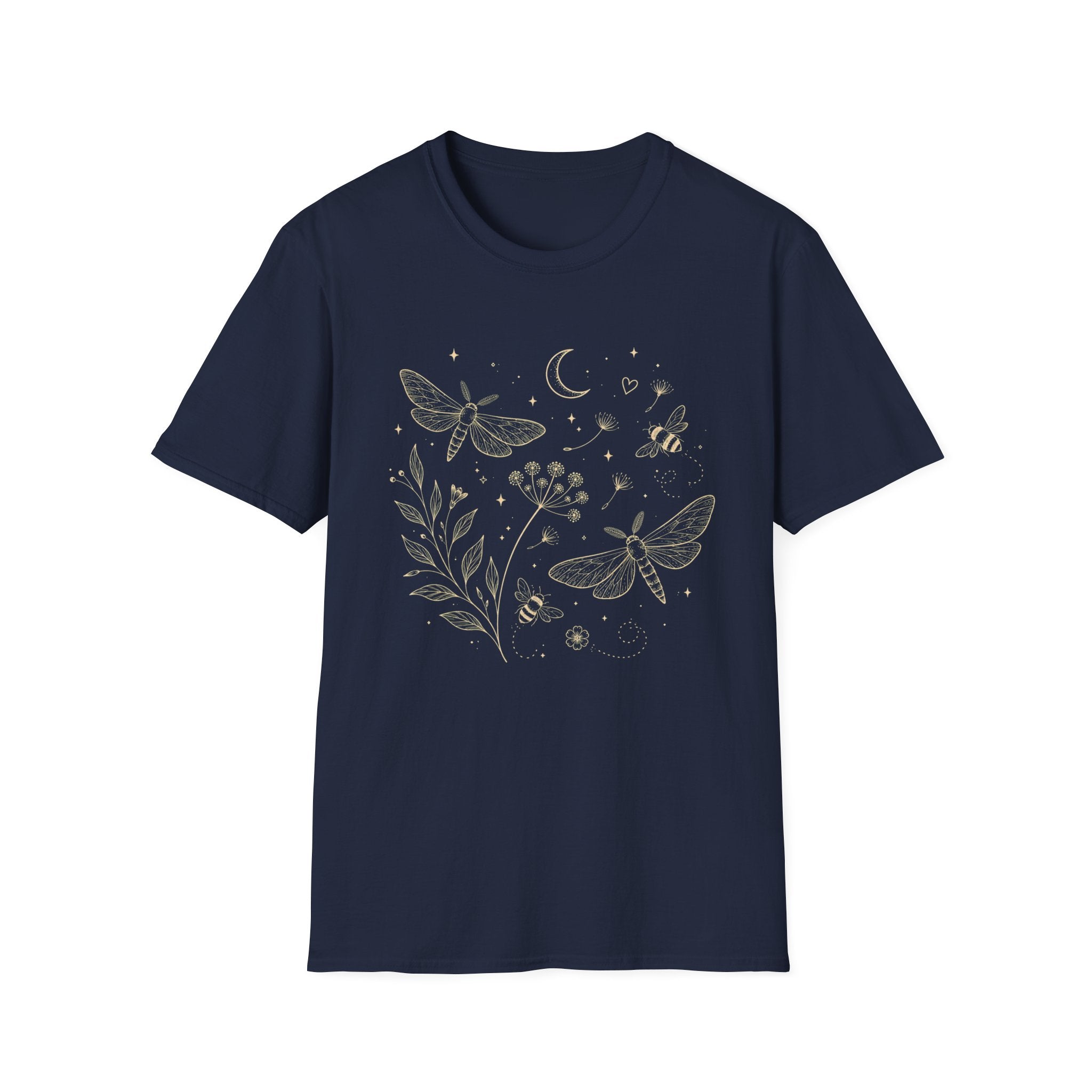 Floral Night Sky T-Shirt