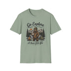 Go Explore Worst Case Scenario A Bear Kills You T-Shirt
