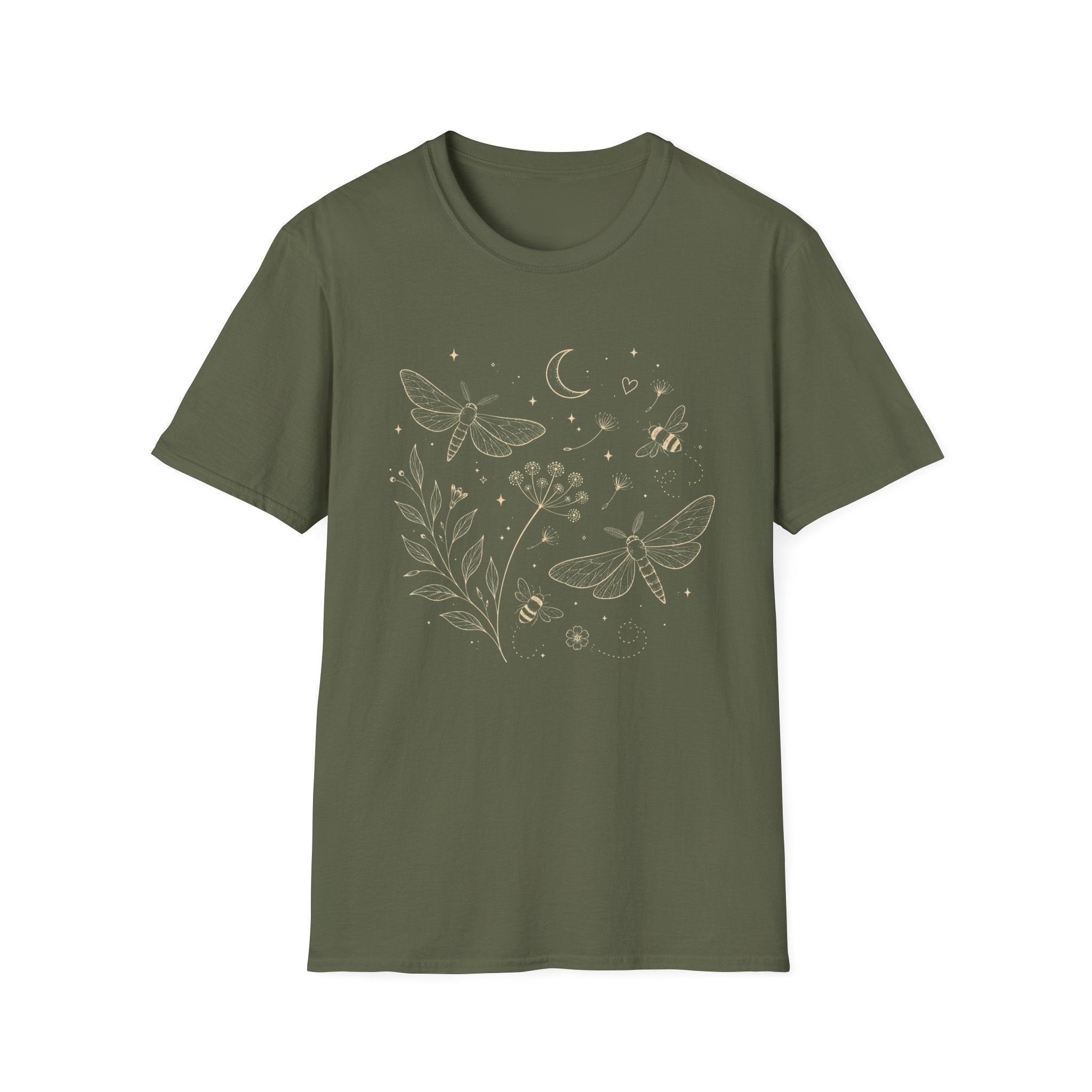 Floral Night Sky T-Shirt