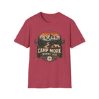 Camp More Worry Less Sunset T-Shirt