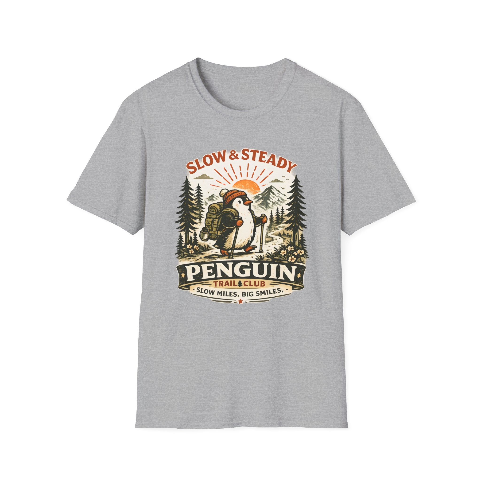 Slow And Steady Penguin T-Shirt