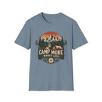 Camp More Worry Less Sunset T-Shirt
