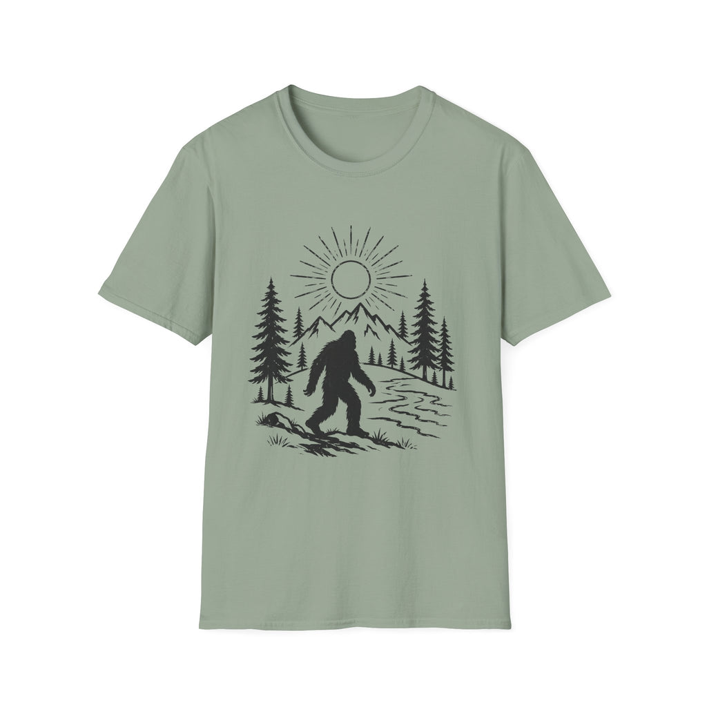 Sasquatch Forest Sunrise T-Shirt