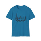Minimal Pine Tree Mountain T-Shirt