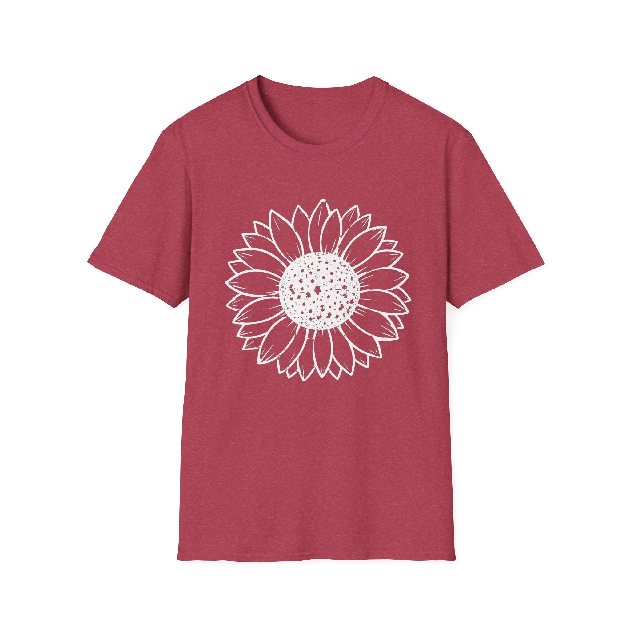 Minimal Sunflower T-Shirt