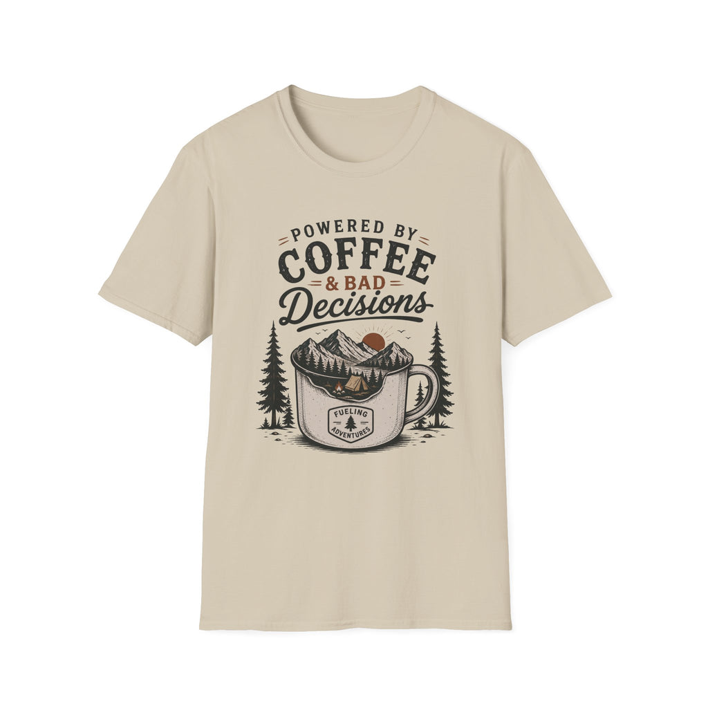 Powered By Coffee & Bad Decisions T-Shirt