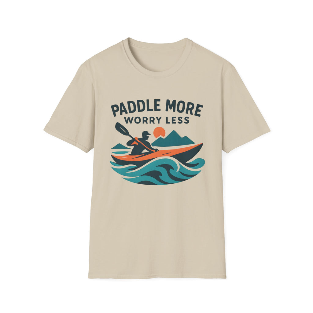 Paddle More Worry Less T-Shirt
