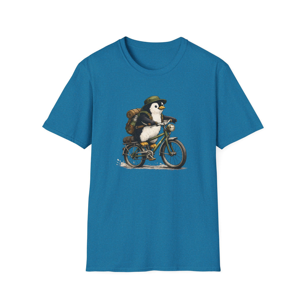 Bicycle Adventure Penguin T-Shirt