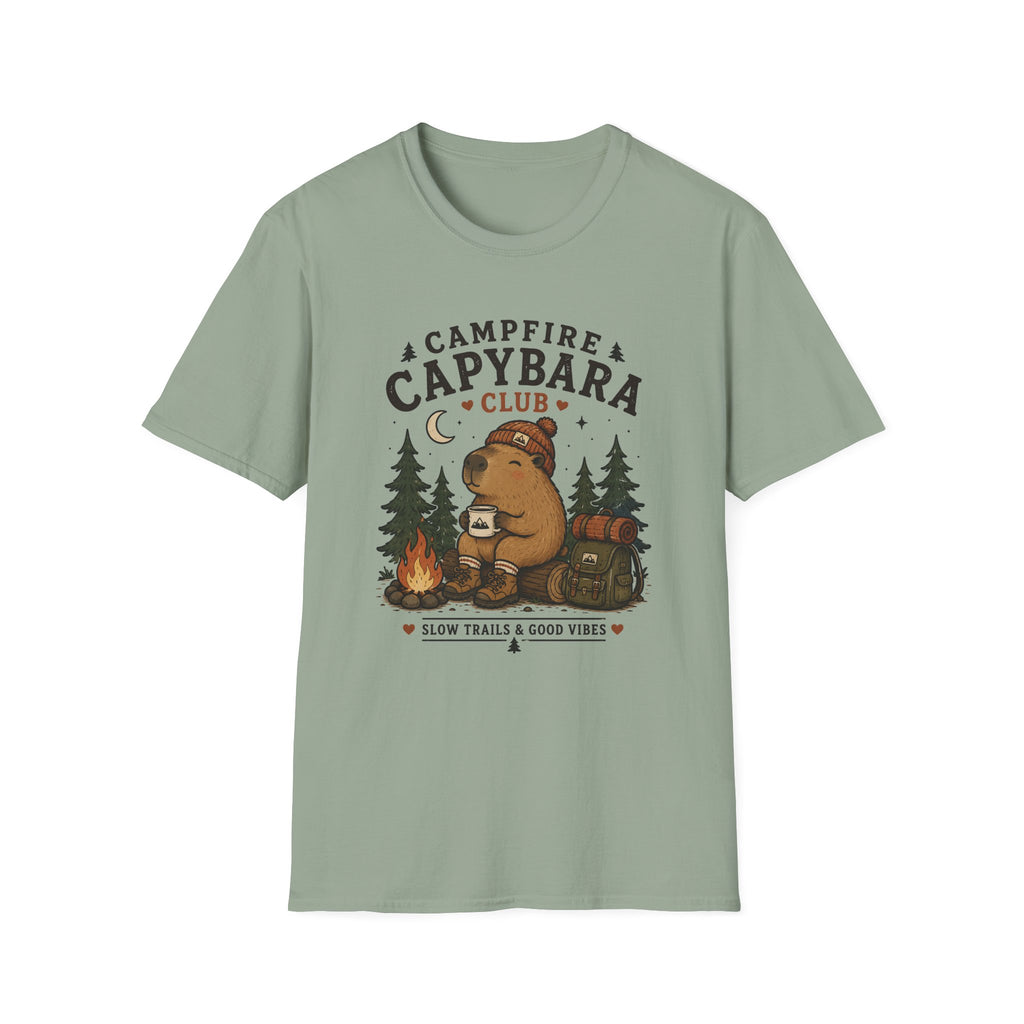 Campfire Capybara T-Shirt