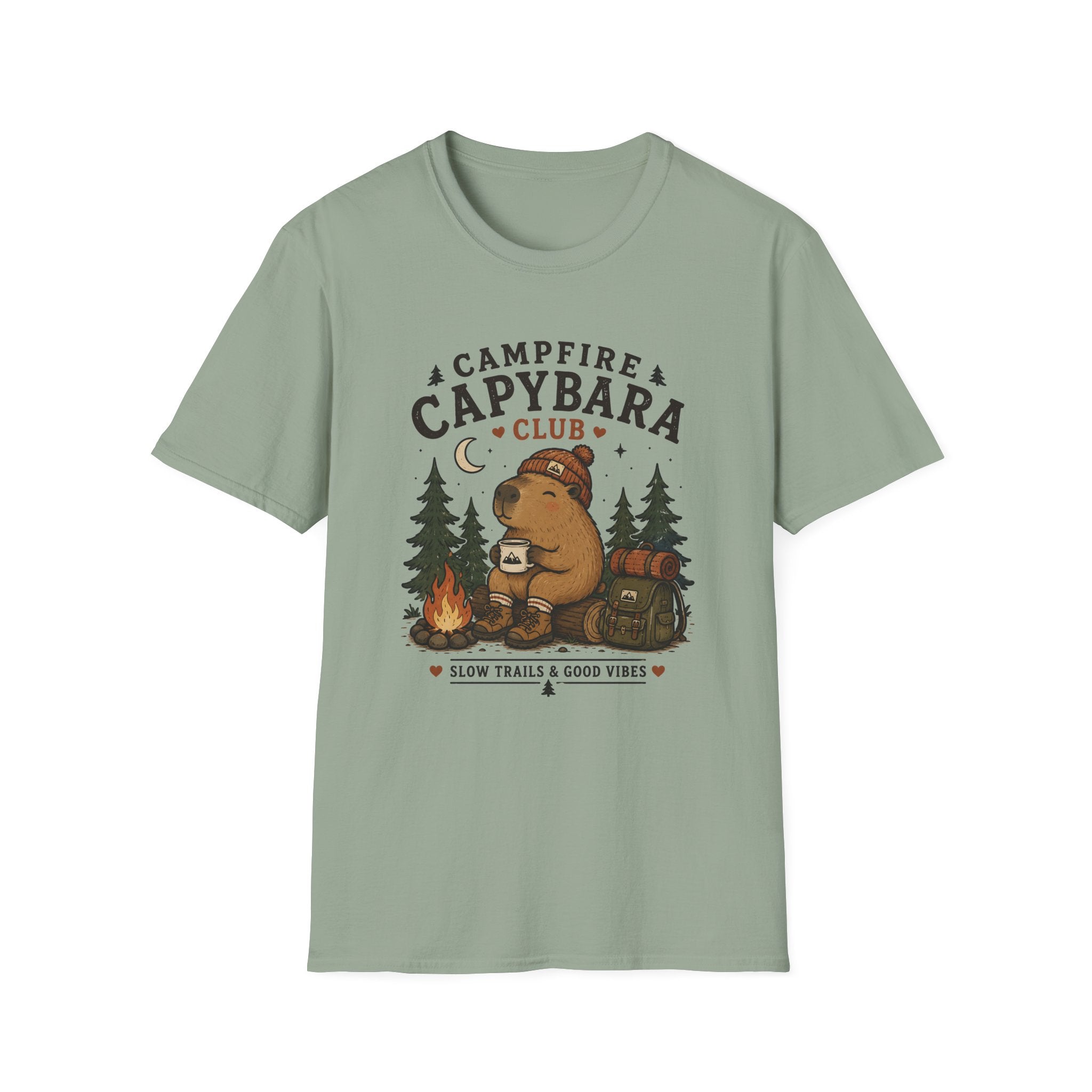 Campfire Capybara T-Shirt
