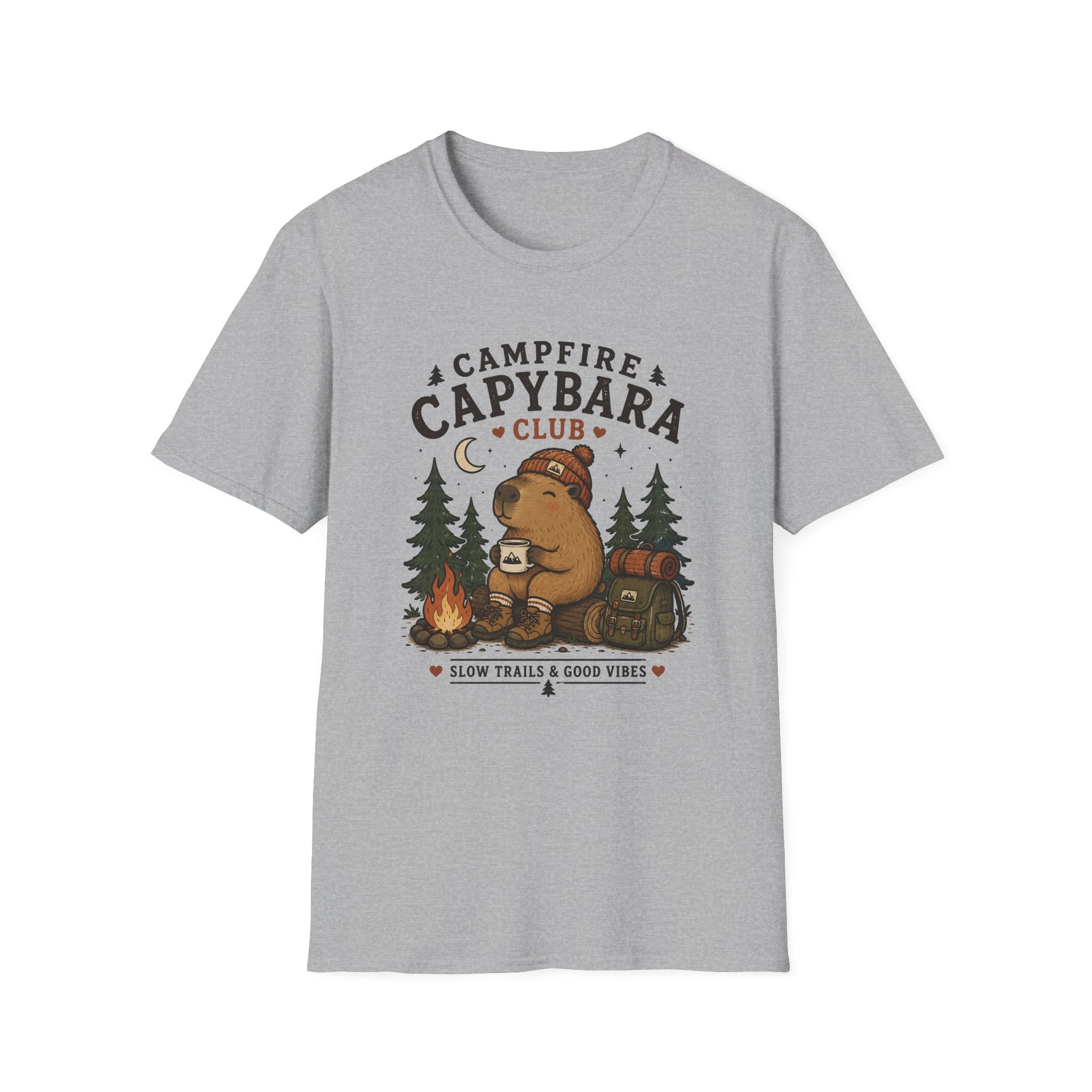 Campfire Capybara T-Shirt