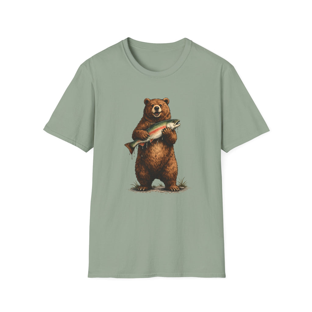 Salmon Bear T-Shirt