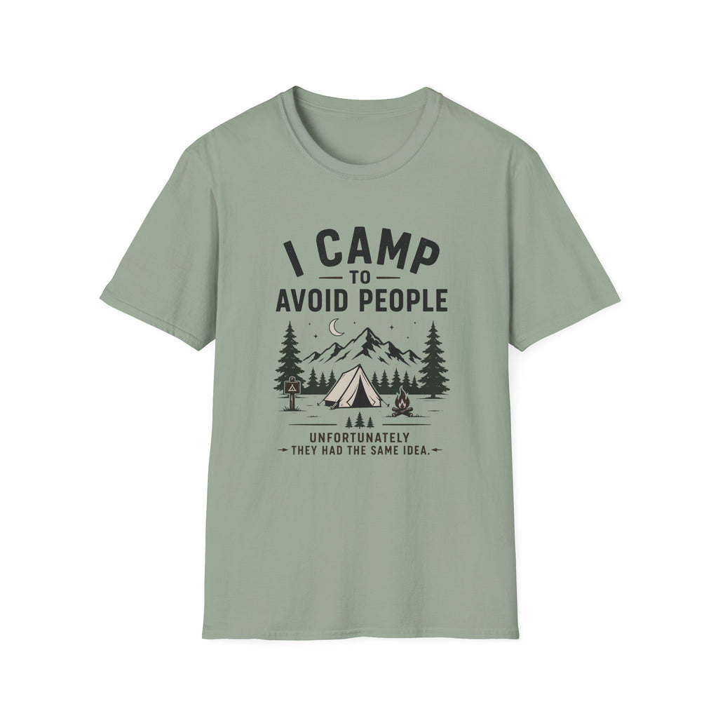 I Camp To Avoid People T-Shirt