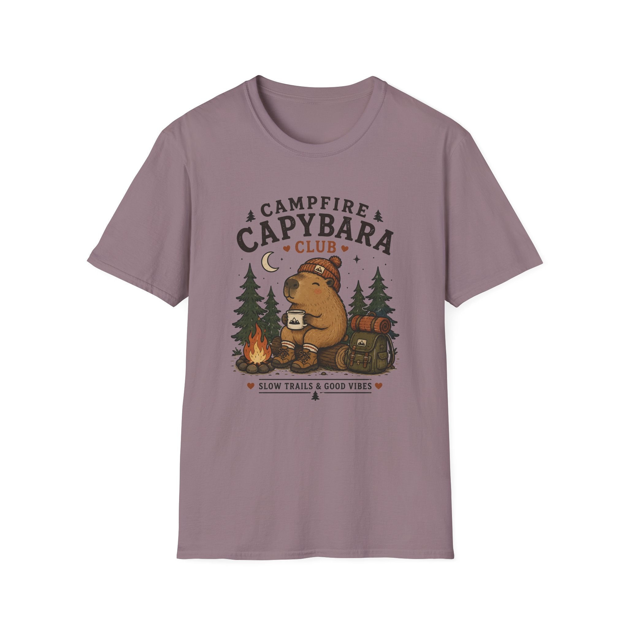 Campfire Capybara T-Shirt