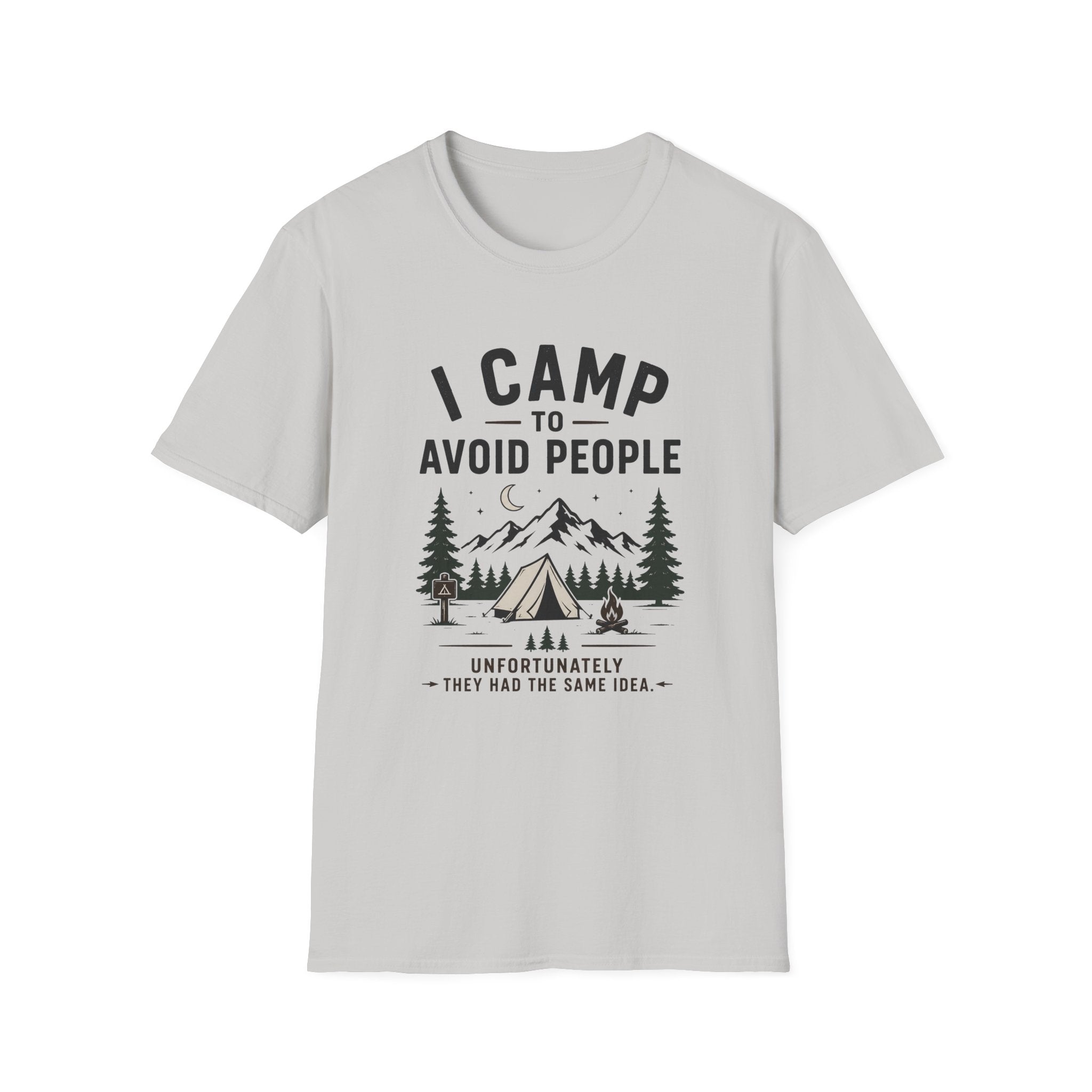 I Camp To Avoid People T-Shirt