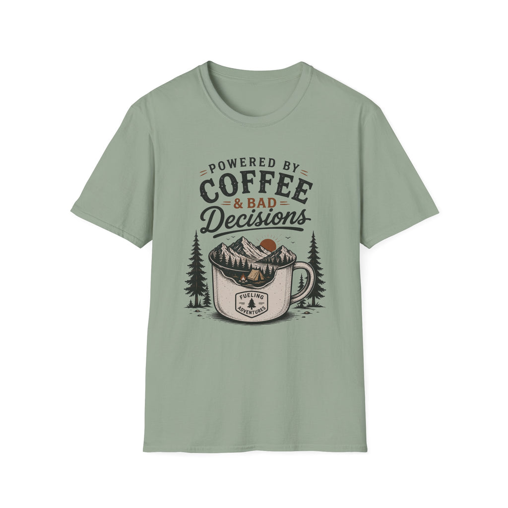 Powered By Coffee & Bad Decisions T-Shirt