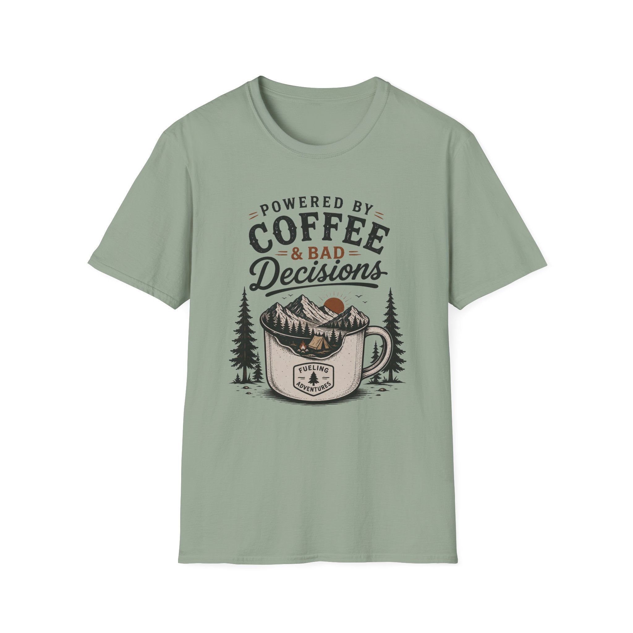 Powered By Coffee & Bad Decisions T-Shirt