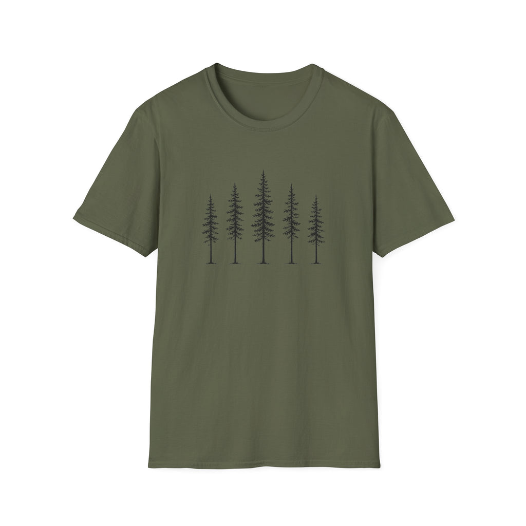 Minimal Pine Tree T-Shirt