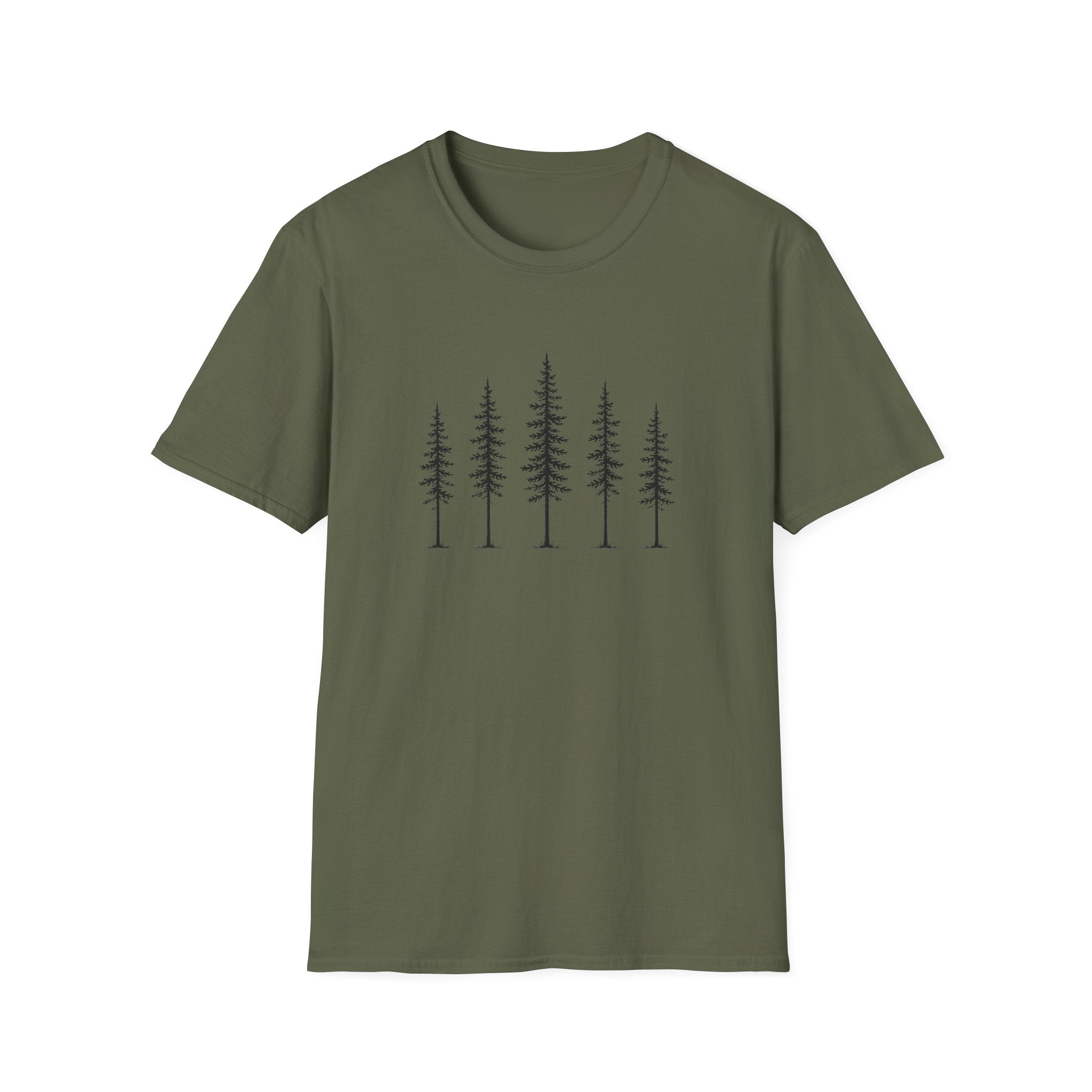 Minimal Pine Tree T-Shirt