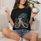 Octopus Beanie T-Shirt