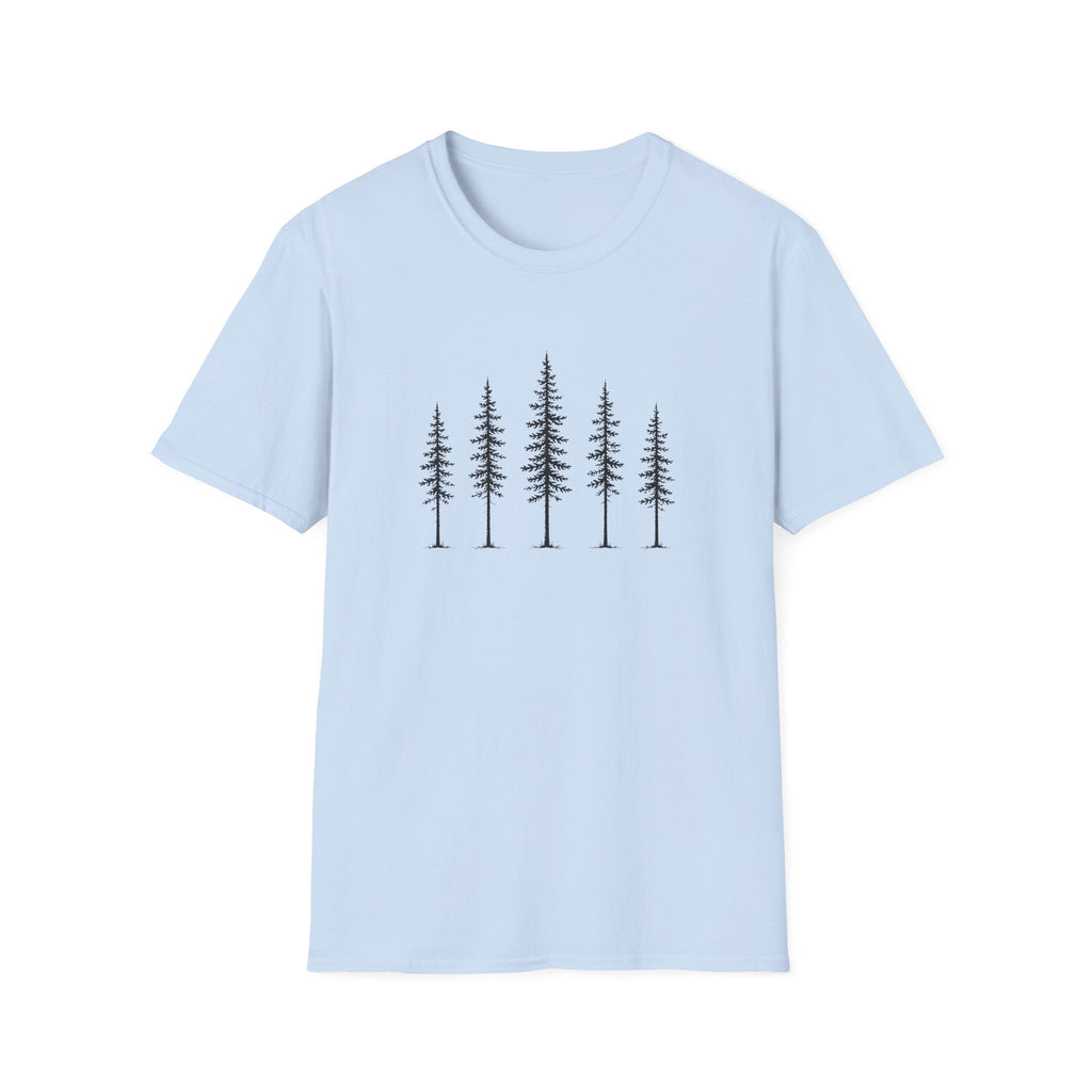 Minimal Pine Tree T-Shirt