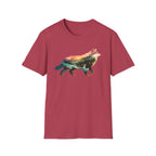 Wolf Nature Landscape T-Shirt