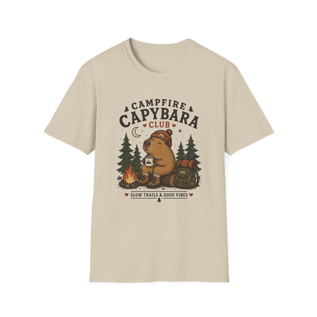 Campfire Capybara T-Shirt