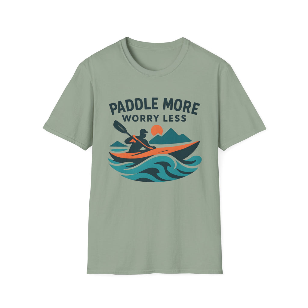 Paddle More Worry Less T-Shirt