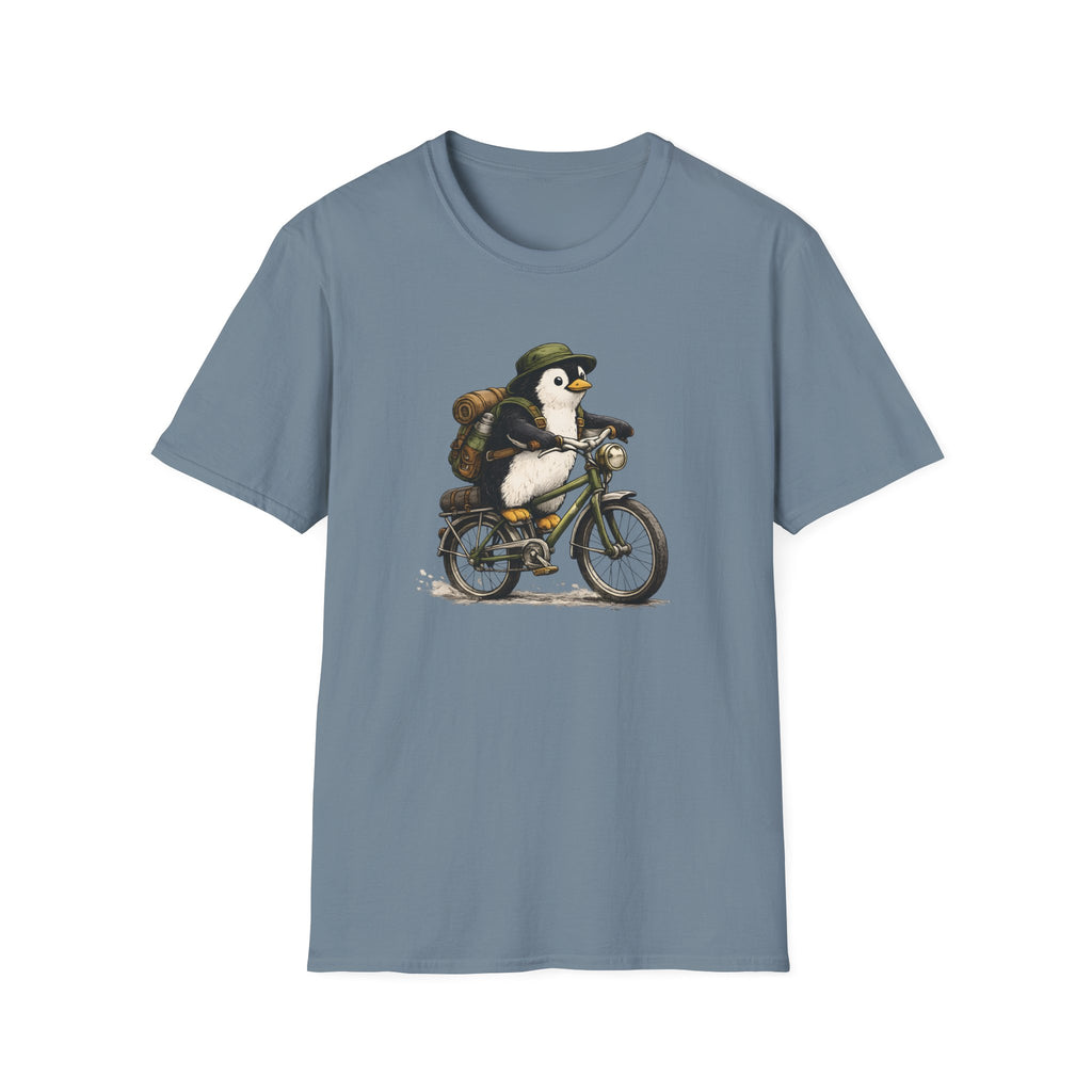 Bicycle Adventure Penguin T-Shirt