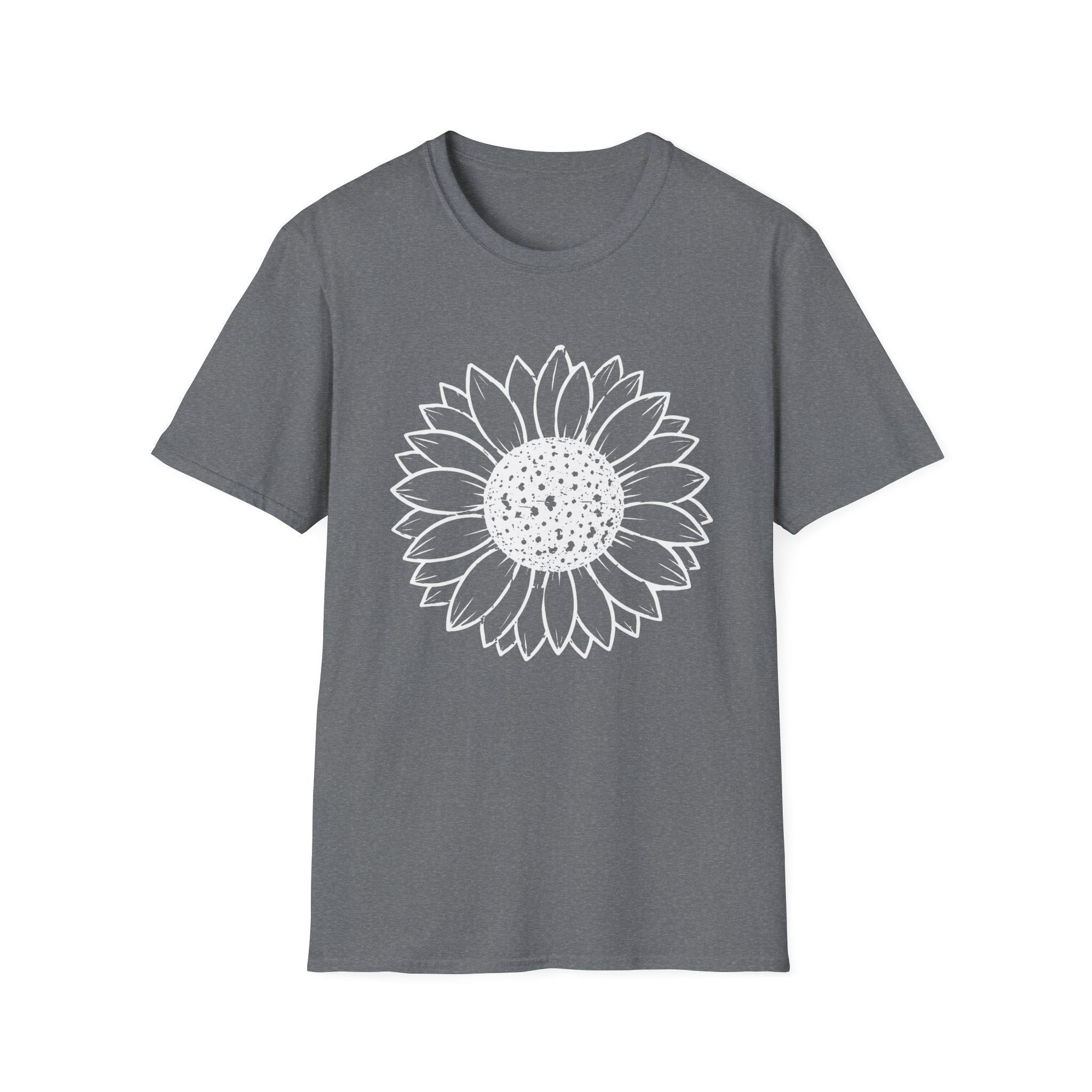 Minimal Sunflower T-Shirt