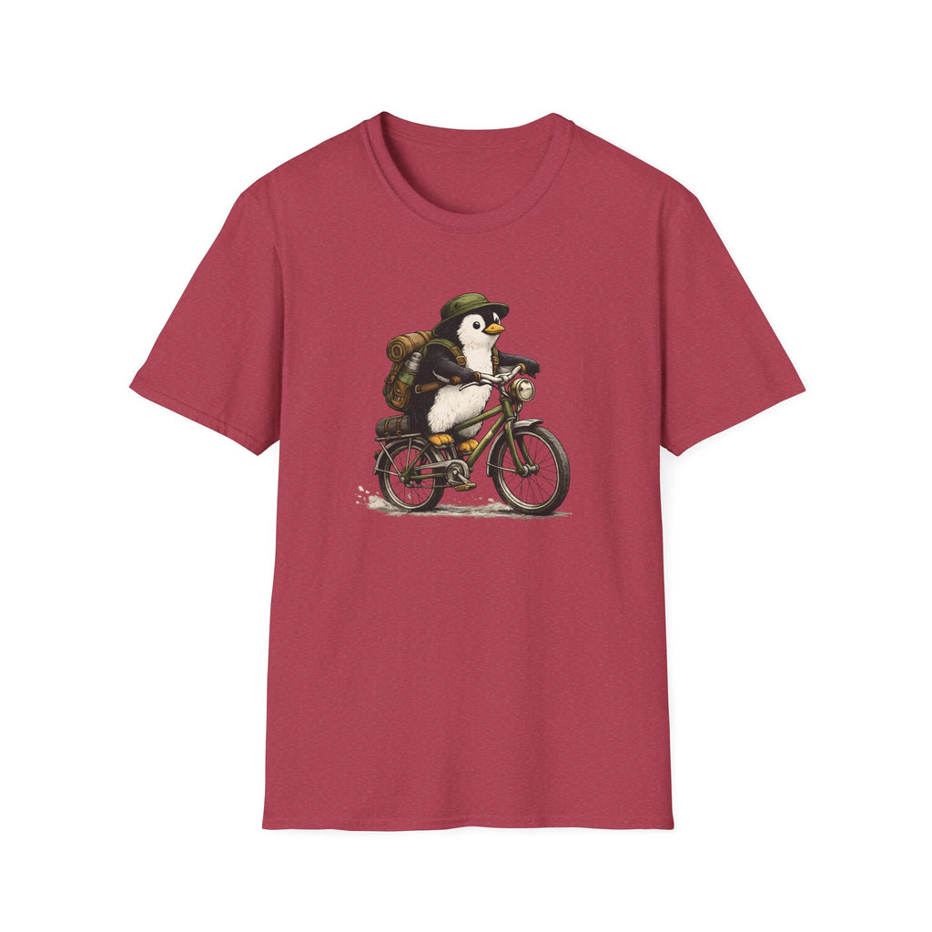 Bicycle Adventure Penguin T-Shirt